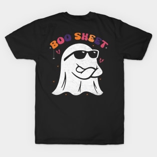 Funny Halloween Boo Ghost Costume This is Some Boo Sheet T-Shirt